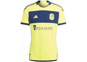 adidas Nashville Sc 24/25 Home Authentic Jersey Shock Yellow/Team Navy Blue