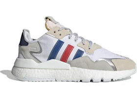 adidas Nite Jogger Cloud White Collegiate Royal - vue 360