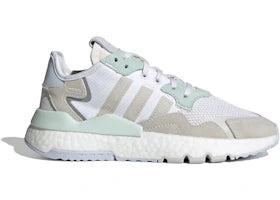 adidas Nite Jogger Cloud White Ice Mint (Women's)