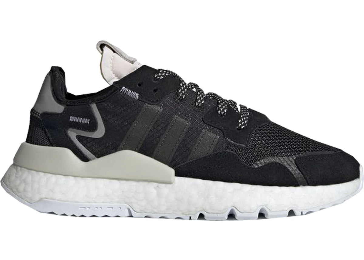 adidas Nite Jogger Core Black Raw White (Women's) - vue secondaire A