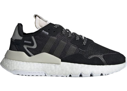 adidas Nite Jogger Core Black Raw White (Women's) - sneakers view 2