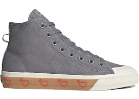 adidas Nizza Hi Human Made Grey Five - vue 360