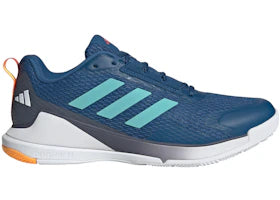 adidas Novaflight 2 Indoor Dusky Petrol Flash Aqua - vue 360