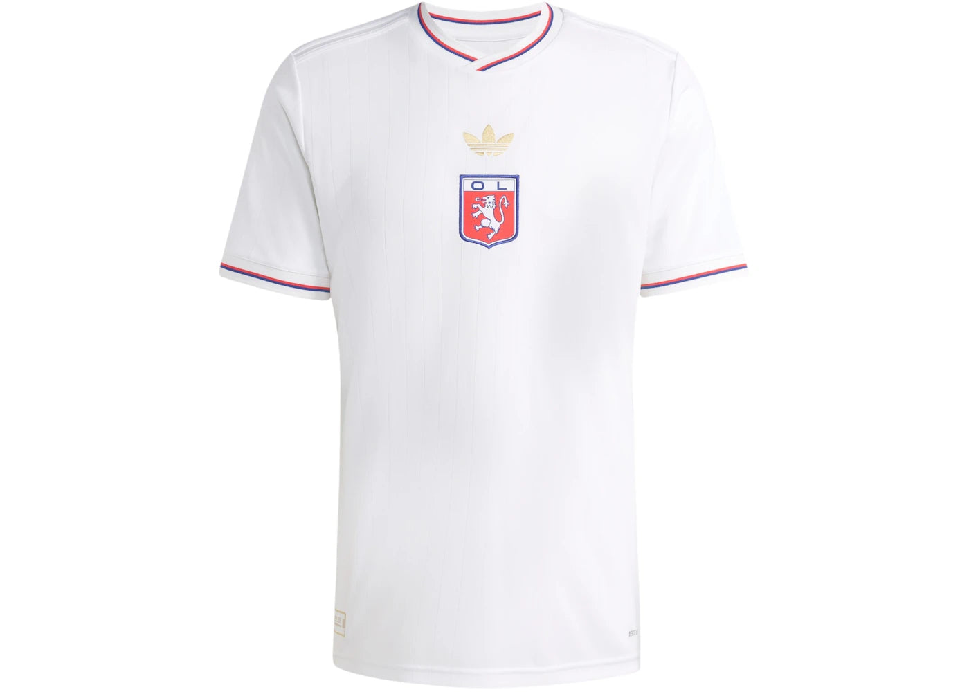 adidas Olympique Lyonnais Anniversary Jersey White - vue 360
