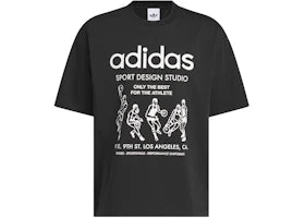 adidas Only The Best For The Athlete Tee Black