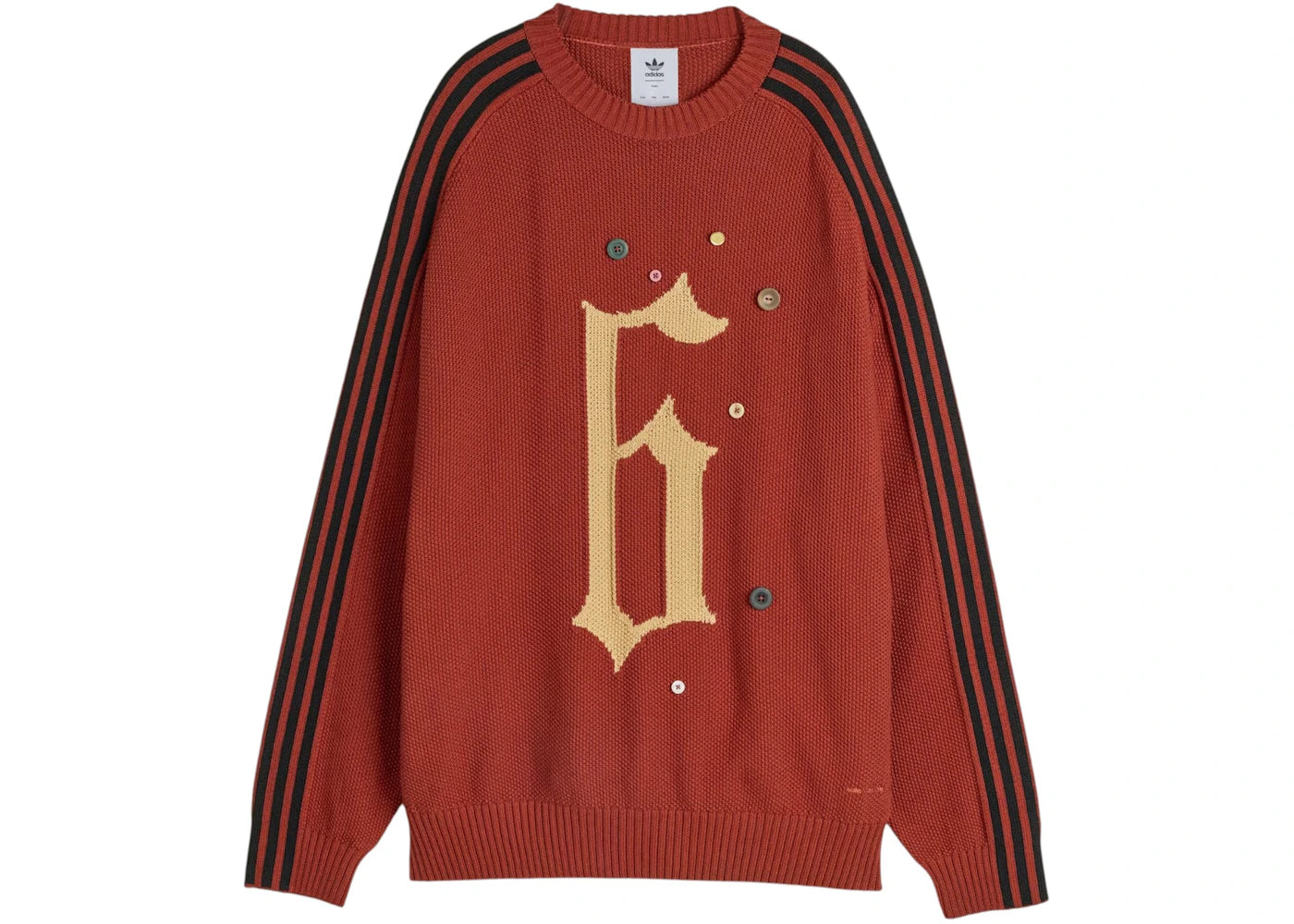 adidas Original Song For The Mute ADI006 Sweater (Asia Sizing) Wild Sepia - vue secondaire A