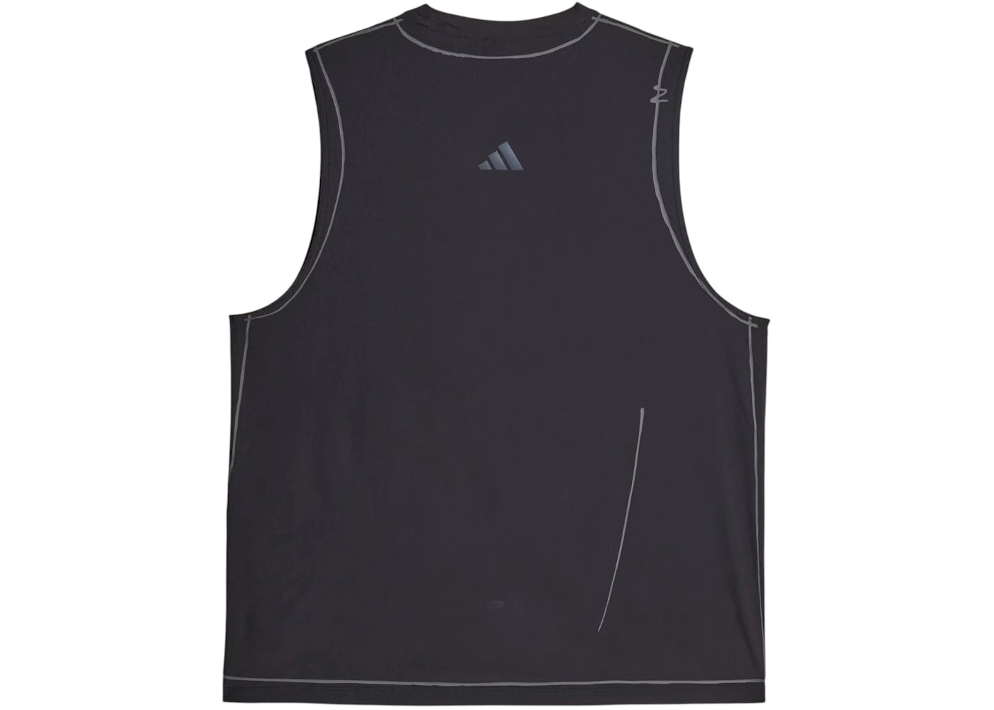 adidas Original Song For The Mute Running Tank Top (Asia Sizing) Black - vue secondaire A