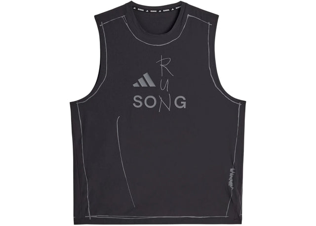 adidas Original Song For The Mute Running Tank Top (Asia Sizing) Black