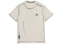 adidas Original Song For The Mute Running Unitefit T-shirt (Asia Sizing) Halo Ivory