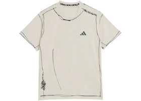 adidas Original Song For The Mute Running Unitefit T-shirt (Asia Sizing) Halo Ivory - vue 360