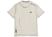 adidas Original Song For The Mute Running Unitefit T-shirt (Asia Sizing) Halo Ivory