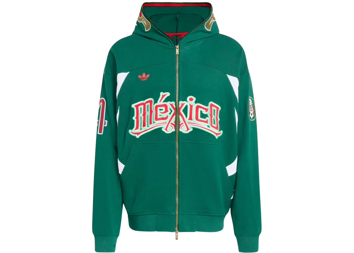 adidas Originals FIFA World Cup 26 Mexico Hoodie Collegiate Green - vue 360