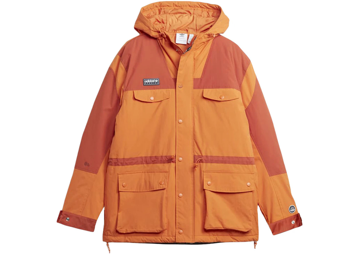 adidas Originals Spezial Lammack 2 Kearsley Jacke Kürbis - vue 360