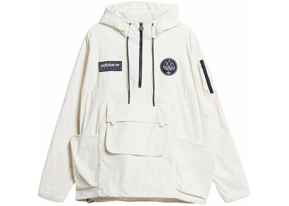 adidas Originals Spezial Todmorden Smock Jacket Chalk White - authentic adidas apparel