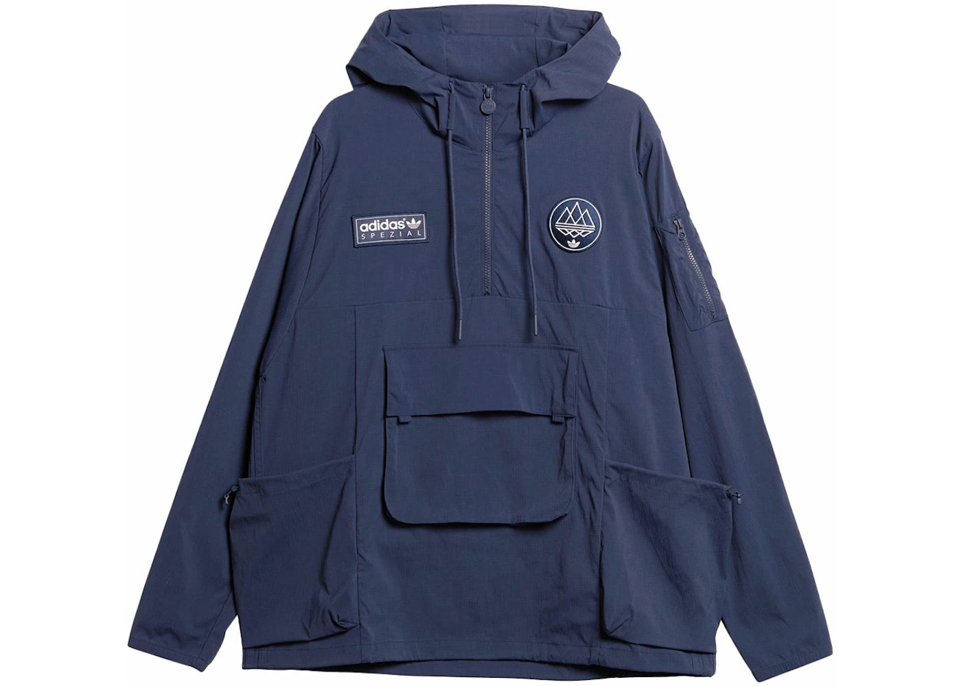 adidas Originals Spezial Todmorden Smock Jacket Night Navy - vue 360