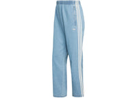 adidas Originals Summer Glow Denim Firebird Pants Light Blue