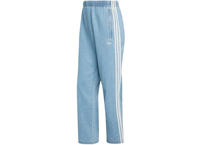 adidas Originals Summer Glow Denim Firebird Pants Light Blue