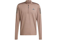adidas Own The Run Half-Zip Trace Brown
