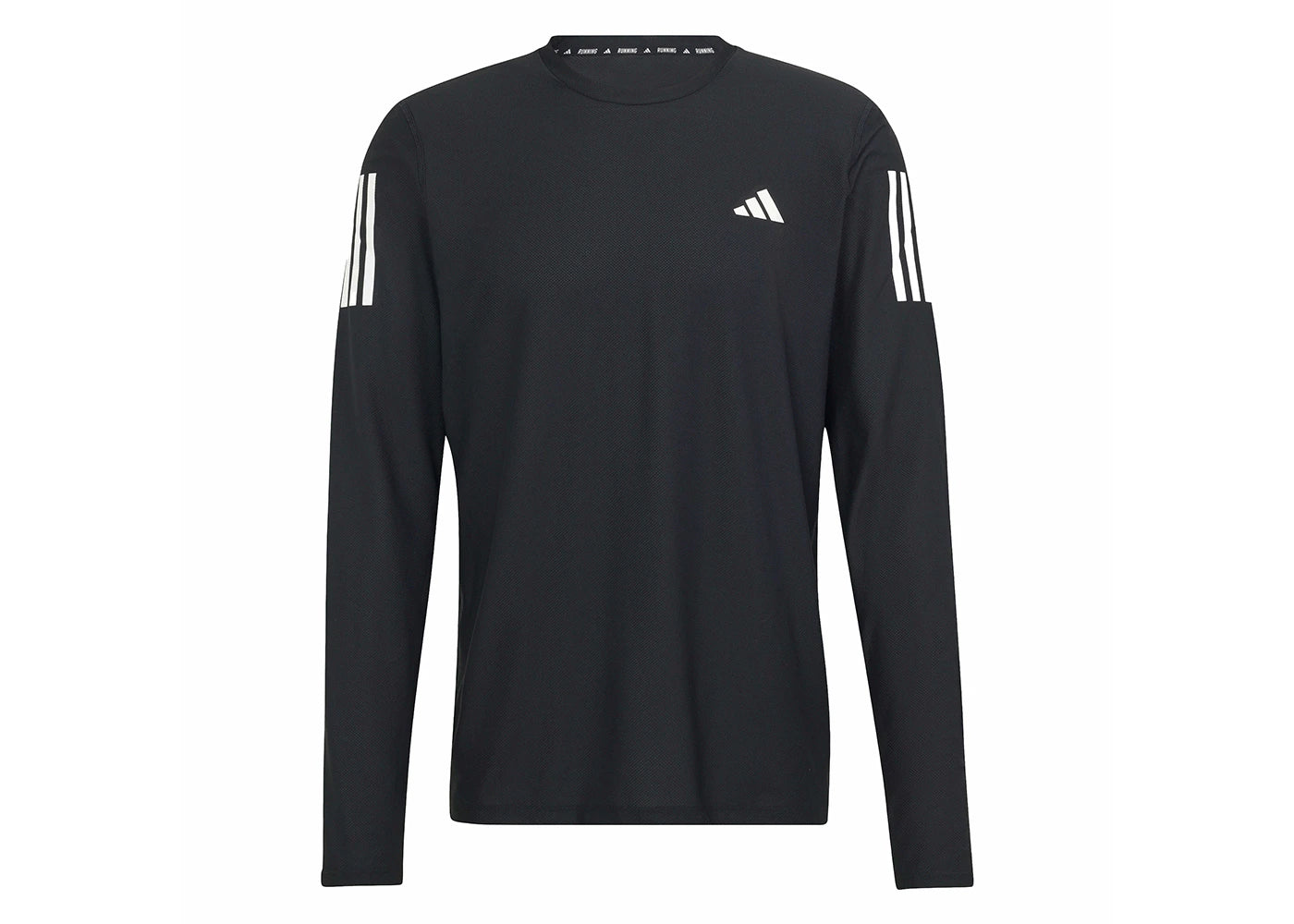 adidas Own The Run Long Sleeve Tee Black - vue 360