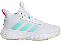 adidas Ownthegame 2.0 Cloud White Flash Aqua Lucid Pink (GS)