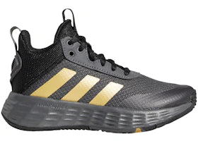 adidas Ownthegame 2.0 Grey Matte Gold Core Black (GS) - vue 360
