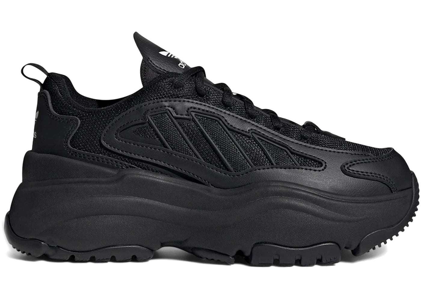 adidas Ozgaia Core Black White Trefoil (Women's) - vue 360