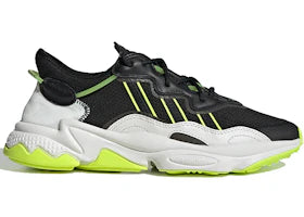 adidas Ozweego Black White Solar Yellow - vue 360