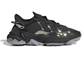 adidas Ozweego Core Black Silver Metallic (Women's) - authentic adidas sneakers