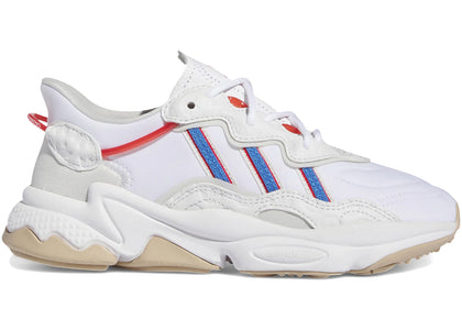 adidas Ozweego Red White Blue (GS) - authentic adidas sneakers