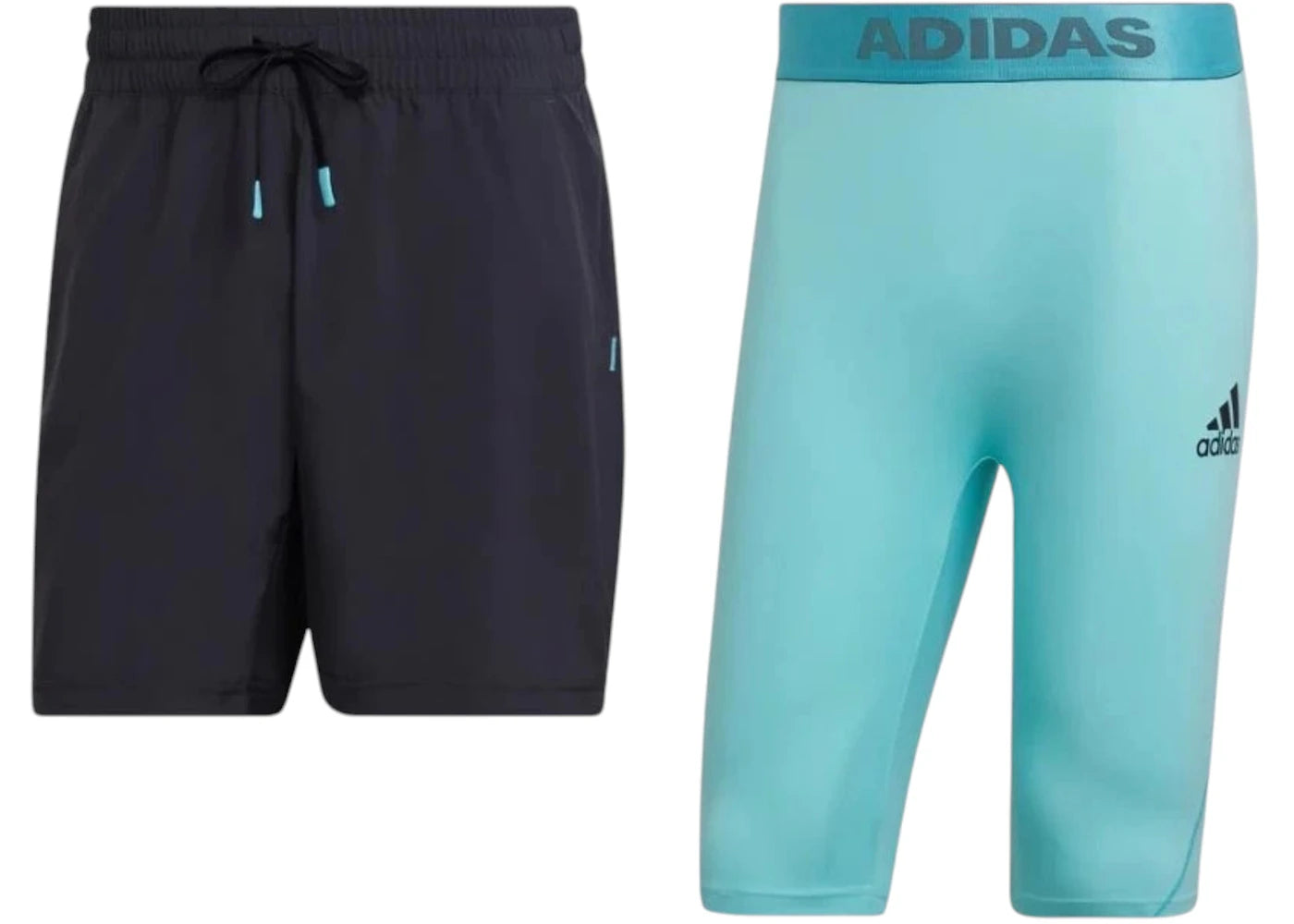 adidas Paris 2N1 7 Inch Shorts Black - vue secondaire B