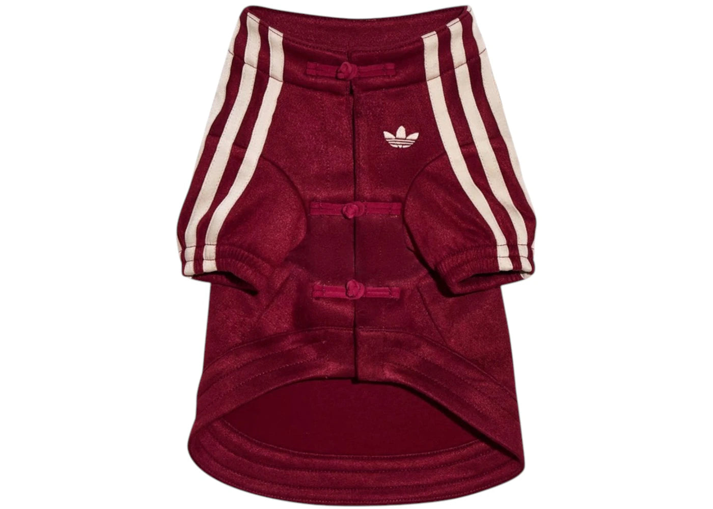 adidas Pet CTT Chinese Style Soft Track Top Collegiate Burgundy - vue 360