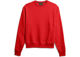 adidas Pharrell Williams Basics Crewneck Sweatshirt Active Red - vue 360
