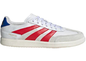 adidas Predator 24 League Low Freestyle Cloud White Better Scarlet Royal Blue - authentic adidas sneakers