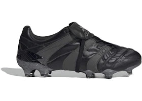 adidas Predator Accelerator FG Black Grey - vue 360