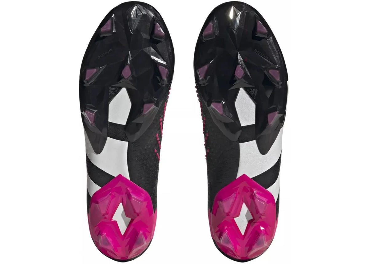 adidas Predator Accuracy.1 Low FG Black Team Shock Pink - vue secondaire B