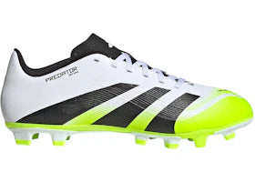 adidas Predator Club FG/MG Cloud White Core Black Lucid Lemon