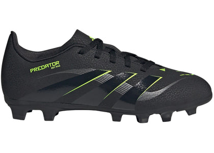 adidas Predator Club FG/MG Core Black Carbon Lucid Lemon (GS) - authentic adidas sneakers