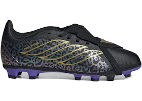 adidas Predator Club Fold Over Tongue FG/Multi Ground Kaka Core Black Gold Metallic (GS)