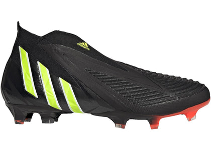 adidas Predator Edge.1 FG Black Team Solar Yellow Red - sneakers view 2