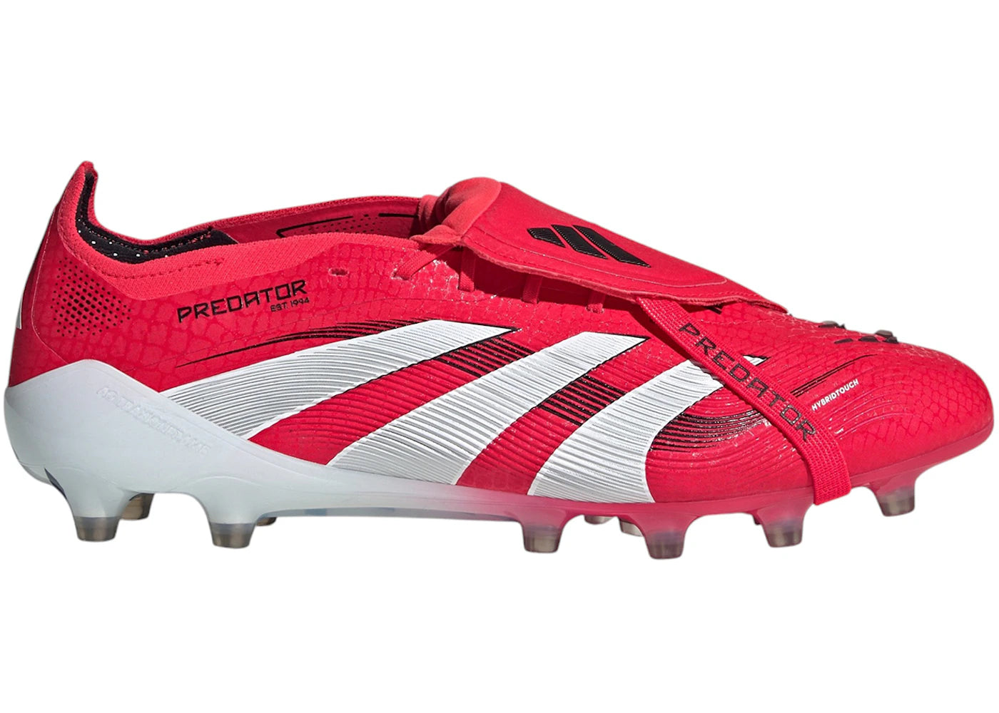 adidas Predator Elite Fold-Over Tongue AG Lucid Red Cloud White Core Black - vue 360