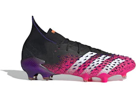 adidas Predator Freak 1 FG Demonskin Black Shock Pink - vue 360