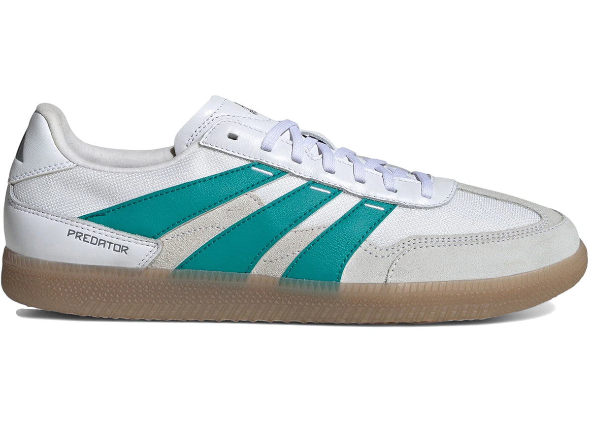 adidas Predator Freestyle Indoor Cloud White EQT Green Grey - vue secondaire A