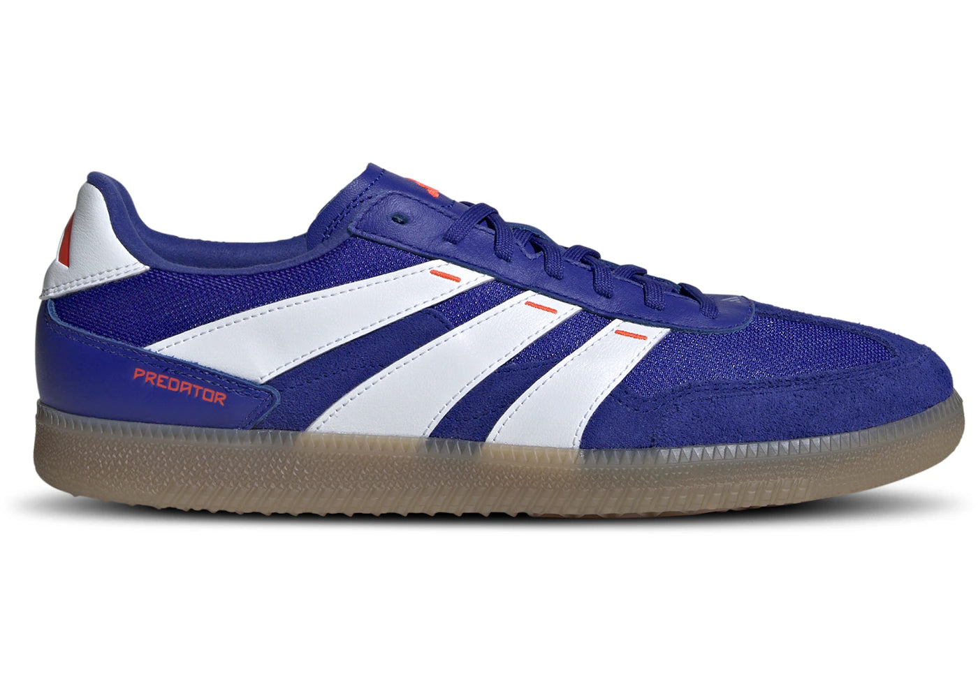 adidas Predator Freestyle Indoor Lucid Blue Cloud White Solar Red - vue secondaire A