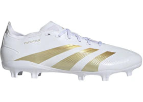 adidas Predator League FG Cloud White Gold Metallic Sandy Beige Met - vue 360