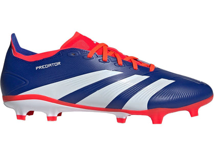 adidas Predator League FG Lucid Blue Cloud White Solar Red - sneakers view 2