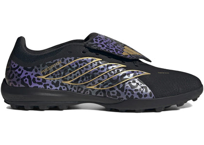 adidas Predator League Fold-Over Tongue Turf Kaka Core Black Gold Metallic - authentic adidas sneakers