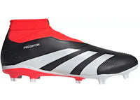 adidas Predator League LL FG Core Black Cloud White Solar Red