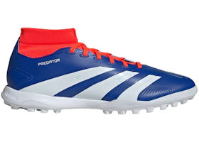 adidas Predator League Mid Turf Lucid Blue Cloud White Solar Red - vue 360