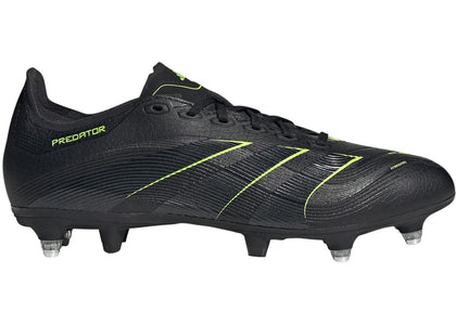 adidas Predator League SG Core Black Carbon Lucid Lemon - authentic adidas sneakers