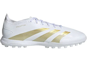 adidas Predator League Turf Cloud White Gold Metallic Sandy Beige Met